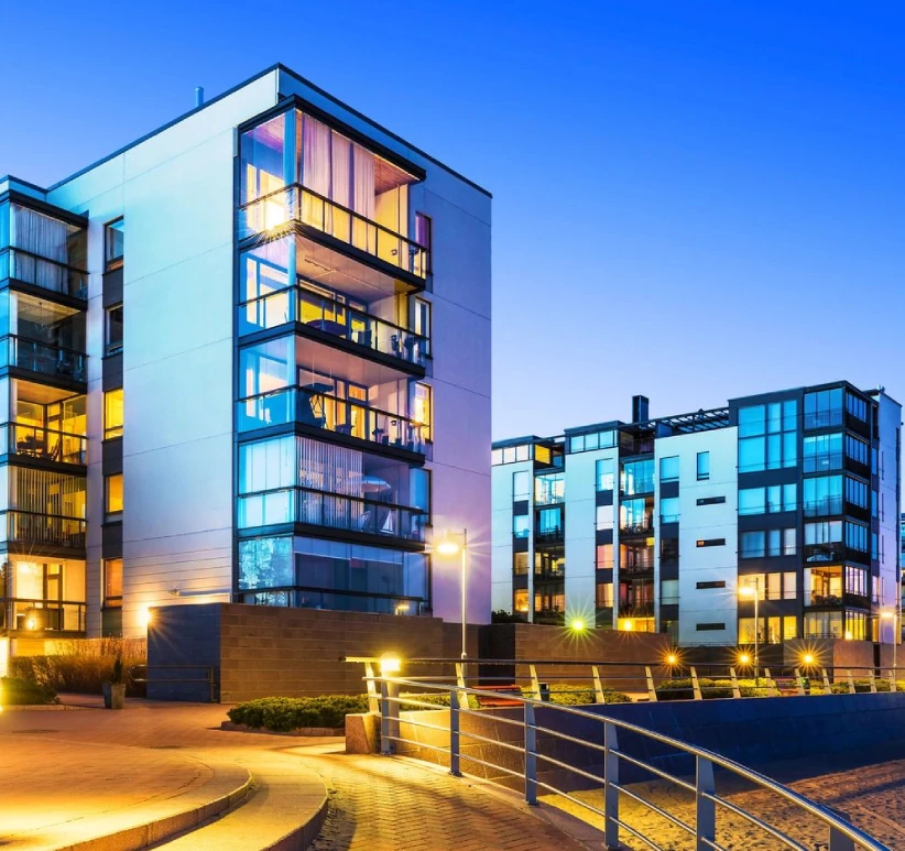 Modern managed residential building by PropSquare