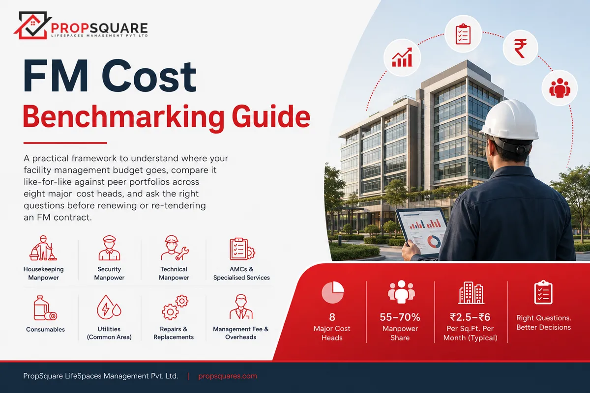 FM Cost Benchmarking Guide — free PropSquare resource