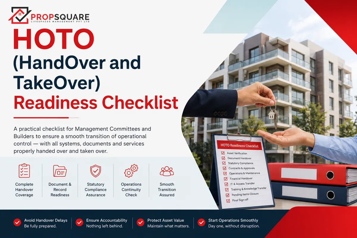 HOTO Readiness Checklist — free PropSquare resource